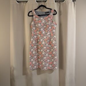 The Limited Pink and Gray Mini Dress